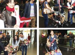 Surprise for all the women arriving in Yerevan