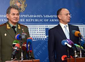 Сергей Шойгу пригласил на форум Сейрана Оганяна