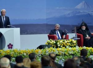 CoE Secretary General to Serzh Sargsyan: Mr President, I am with you