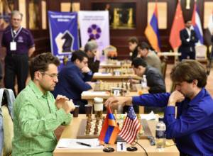 Armenia wins US in World Team Chess Championship 2015