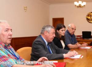Bako Sahakyan received a group of French observers