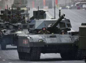 Russia introduces its new Armata tank to the public