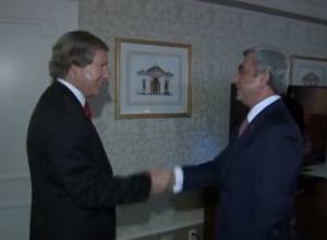 OSCE Minsk Group US Co-Chair meets with Serzh Sargsyan