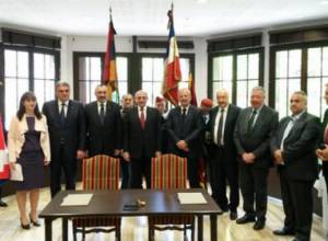 Встреча с мэром города Марсель. Подписание соглашения о сотрудничестве