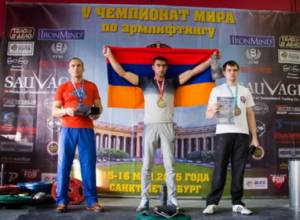 Աշխարհի Առմլիֆտինգի 5-րդ առաջնությունում չեմպիոն ունենք