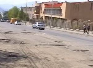 Streets in Vanadzor in deplorable condition