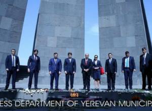 Делегация московской мэрии посетила Цицернакаберд