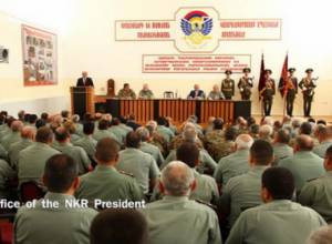 Artsakh President introduces newly-appointed Defense Minister