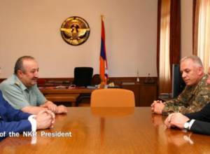 Бако Саакян принял Сейрана Оганяна