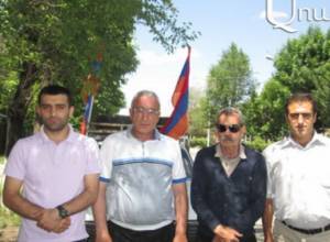 Activists hold awareness motor rally in Gyumri