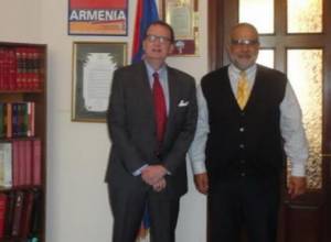 Раффи Ованнисян встретился с послом США