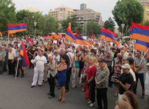 Round-the-clock marches to be held in Yerevan