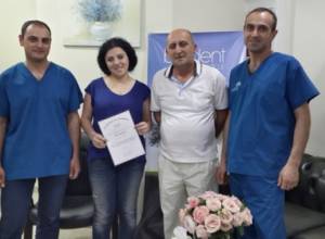 Totally new teeth in a day