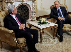 Владимир Путин принял Сержа Саргсяна