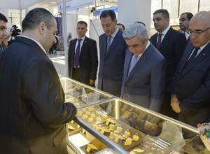 Серж Саргсян присутствовал на «Армения Экспо 2015»