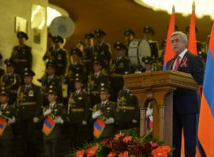 Поздравление Сержа Саргсяна по случаю Праздника независимости