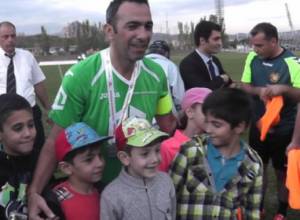 Юрий Джоркаэф в Ереване принял участие в благотворительной игре