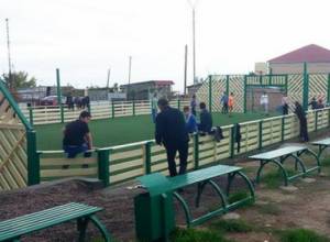 Поле для мини-футбола сдали в эксплуатацию в Нубарашене