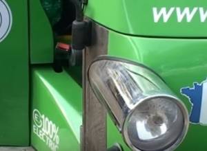 Tuk tuk is in Vanadzor