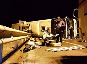 Number of people killed in Tula bus crash reaches 8