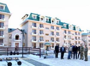 Новый жилой квартал для офицеров Оборонительной армии НКР