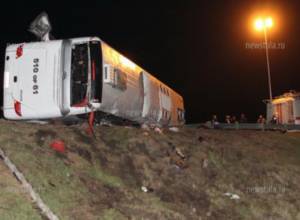 One injured in Tula bus crash dies