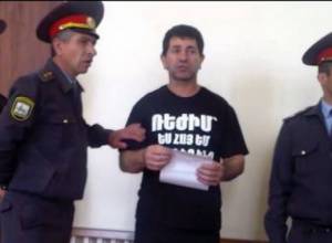 Volodya Avetisyan stops hunger strike