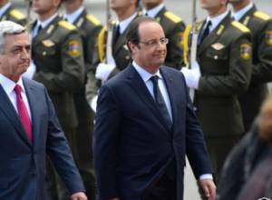 Serzh Sargsyan sends condolence letter to President Francois Hollande