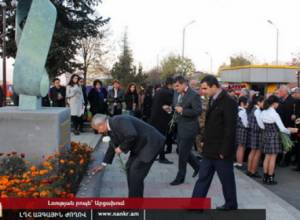 Ֆրանսիայի հետ համերաշխության լռության րոպե՝ Արցախում