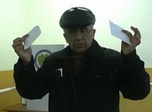 “Due to clan I have gone bankrupt”: G. Sahakyan tore the ballot apart
