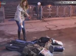 1in.am: З. Постанджян сожгла чучела Саргсяна, Арутюняна и Мукучяна