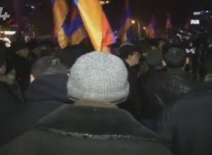 Live: Protest action near the CEC building