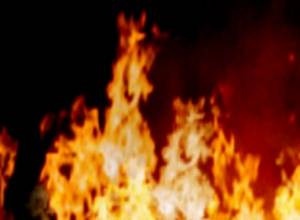 Fire in Yerevan: Electric meters burn inside building