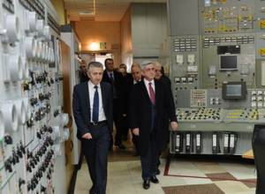 Серж Саргсян сегодня посетил Армянскую атомную электростанцию