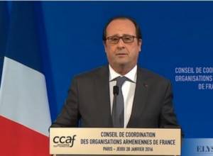 Hollande orders new bill criminalizing denial of Armenian Genocide