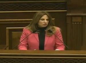 Galust Sahakyan to Zaruhi Postanjyan: Go and read Chapter 10 of Constitution