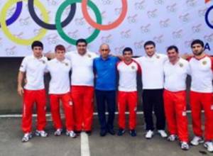 Ազատ ոճի մեր ըմբիշները մարզվում են ամերիկացիների հետ