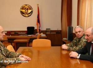 Bako Sahakyan received RA Defense Minister