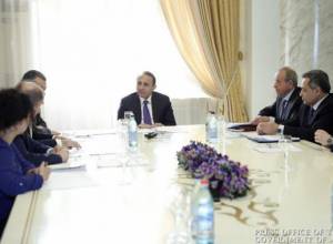 Обсуждался вопрос  аварийного участка тоннеля “Арпа-Севан”