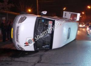 Բախվել են Audi-ն և մարդատար ГАЗель-ը. կա 9 վիրավոր. shamshyan.com