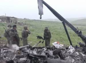 How was Azerbaijani helicopter downed by Armenian soldiers?