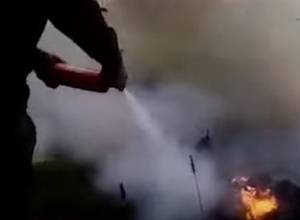 Очередной уничтоженный азербайджанский беспилотник