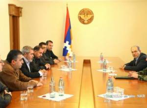 Artsakh President receives Dashnak representatives