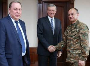 Сейран Оганян встретился с Николаем Бордюжей и Анатолием Сидоровым