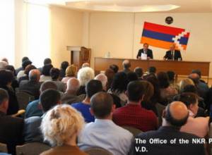 Бако Саакян посетил город Шуши