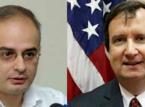 Head of HAK faction, US Ambassador to Armenia meet in Yerevan