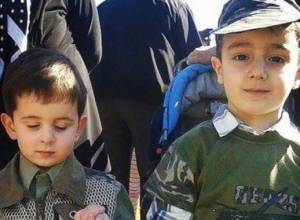 Ангелочки с именами жертв поднялись в небо