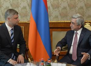 Олег Белозёров доложил Сержу Саргсяну