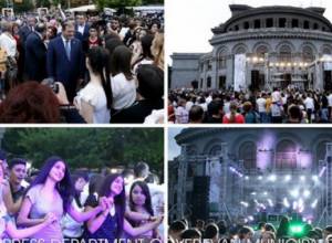 Օրվա գլխավոր միջոցառումը՝  Ազատության հրապարակում