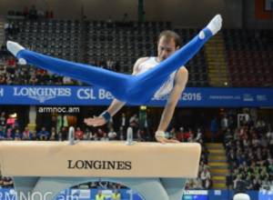 Հարություն Մերդինյանը՝ մարմնամարզության Եվրոպայի չեմպիոն